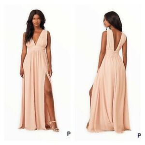 🆕Heavenly Hues Blush Maxi Dress Size Large